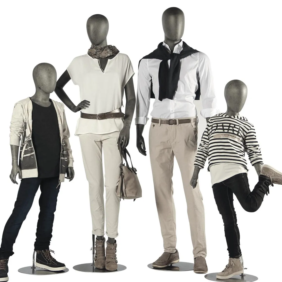 Maniquí Premium De Hombre, Pierna Izquierda Acampanada