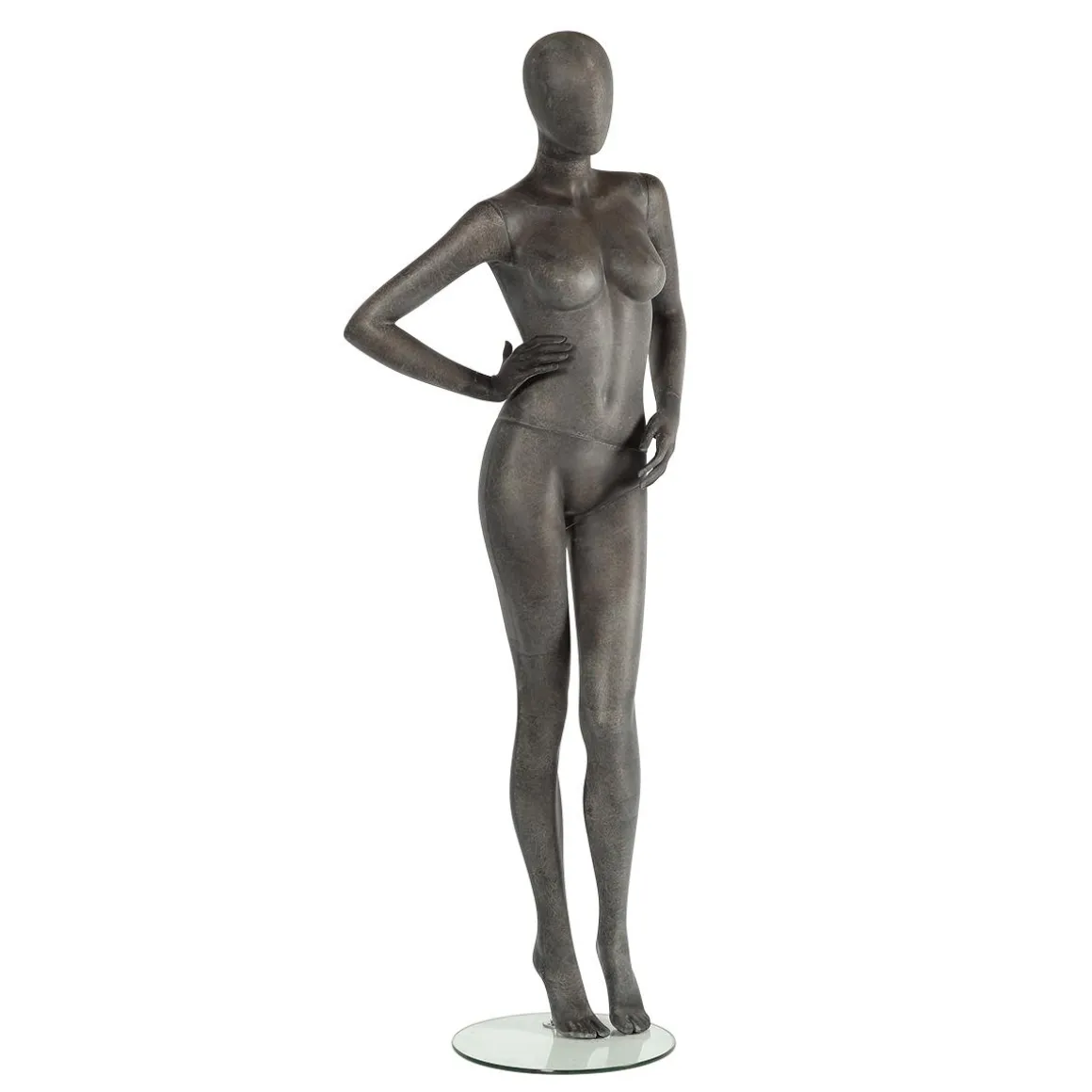 Maniquí Premium Mujer, Pierna Izquierda Y Brazo Derecho Doblados