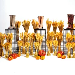 Manojo De Espigas De Trigo Decorativo 90 Cm