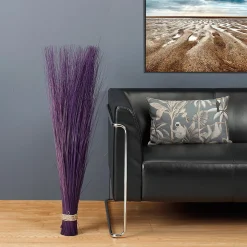 Manojo De Hierba Deco Morado 100 Cm