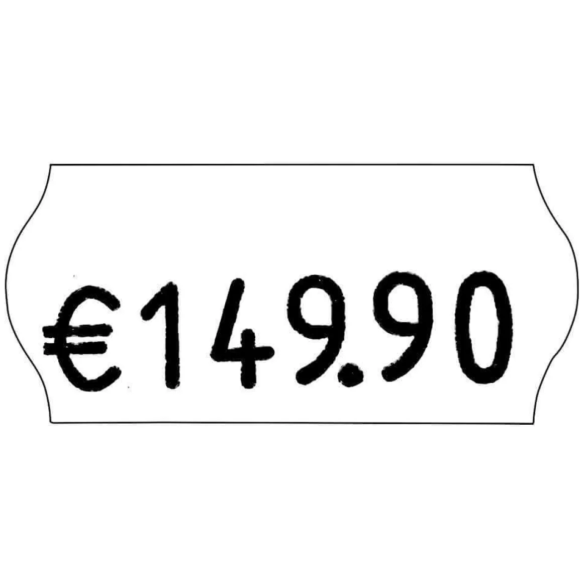 Marcador De Precio, 1 Filas, 6 Compartimentos