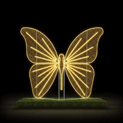 Mariposa Para Exterior LED Blanco Cálido 255 X 310 Cm