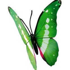 Mariposas Decorativas Verde 40 Cm 3 Piezas