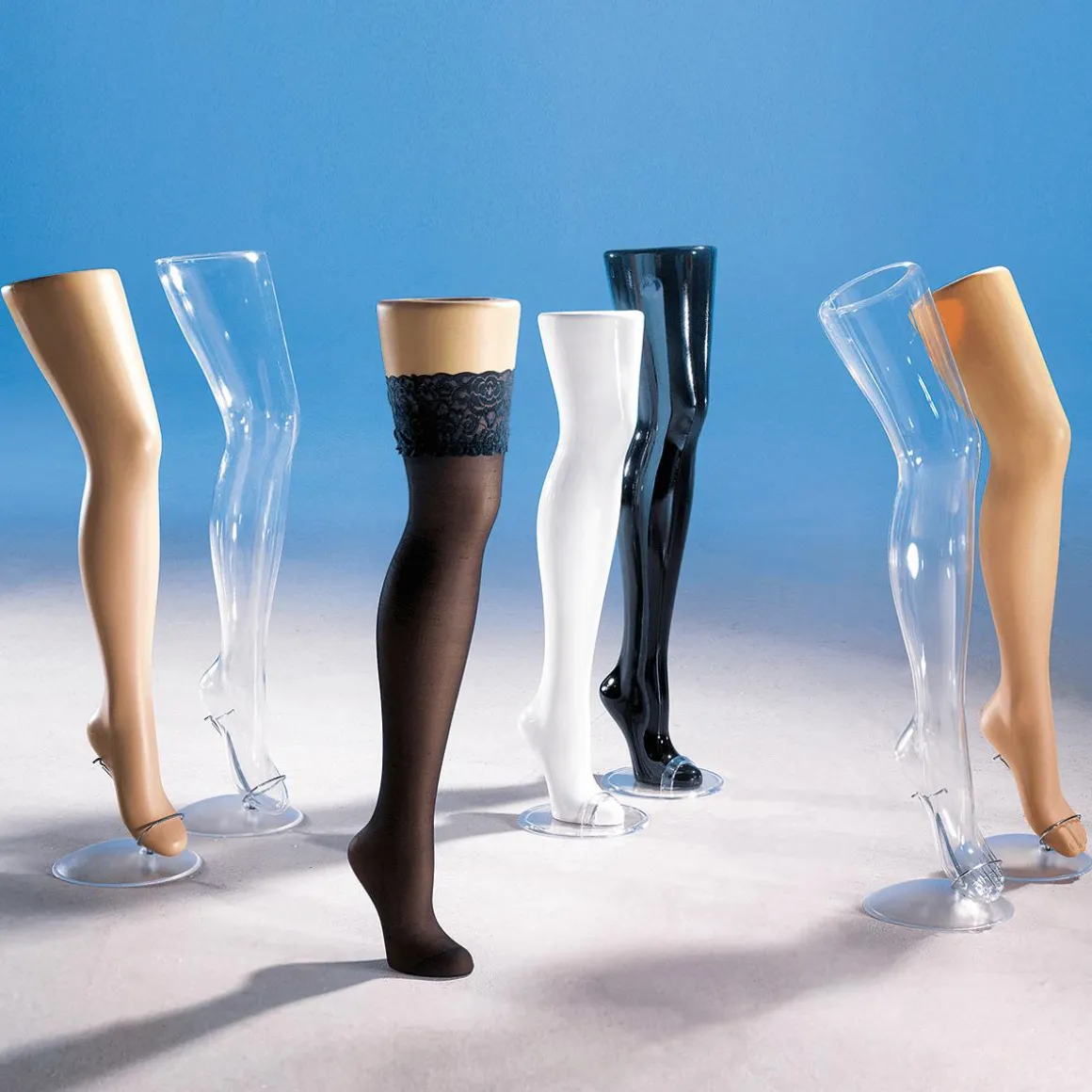 Media De Señora Pierna 74 Cm, Transparente