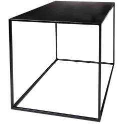 Mesa De Metal 45 X 45 Cm, Negra