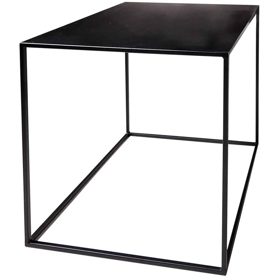 Mesa De Metal 45 X 45 Cm, Negra