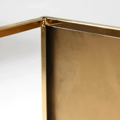 Mesa De Metal 45 X 45 Cm, Oro