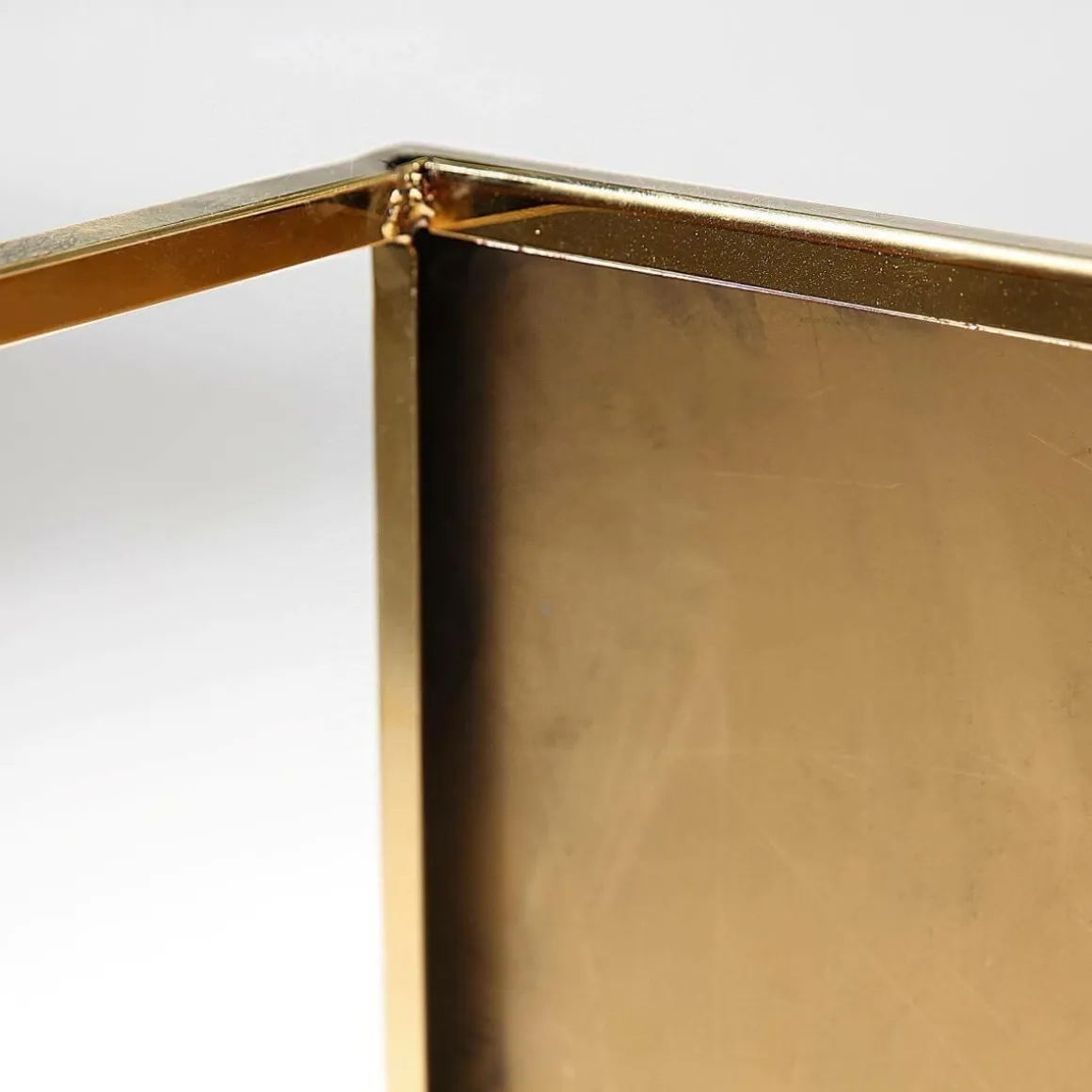 Mesa De Metal 45 X 45 Cm, Oro