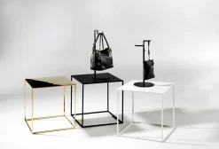 Mesa De Metal 45 X 45 Cm, Oro