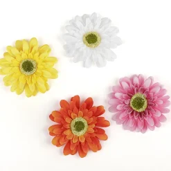 Mezcla De Flores Artificiales Dispersas Gerbera 36 Unidades