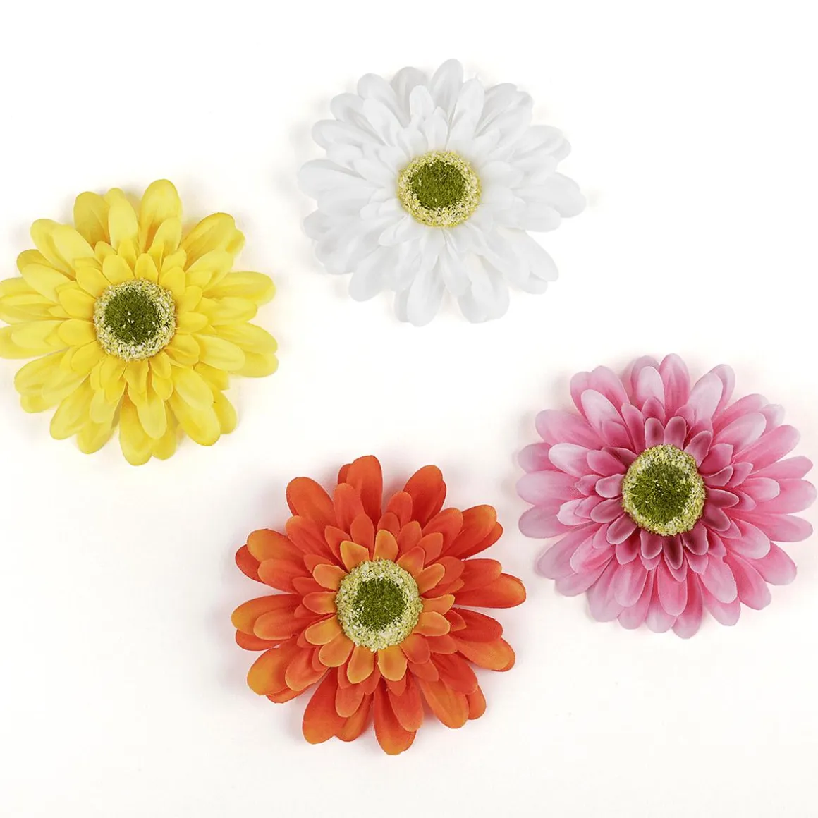 Mezcla De Flores Artificiales Dispersas Gerbera 36 Unidades