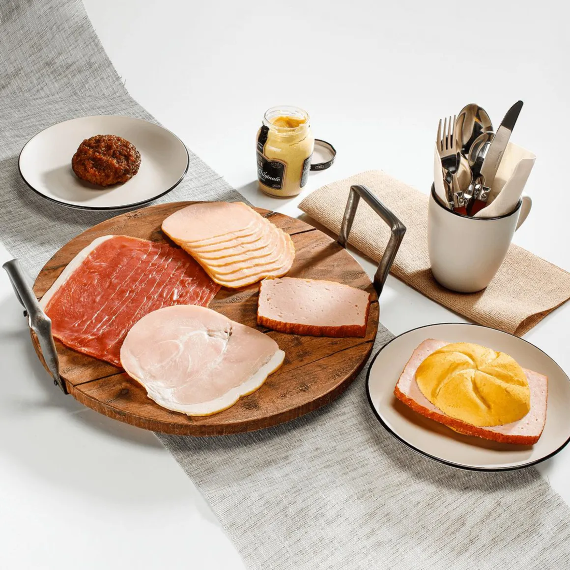 Muñeco De Comida Para Rebanadas De Pastel De Carne 11 Cm