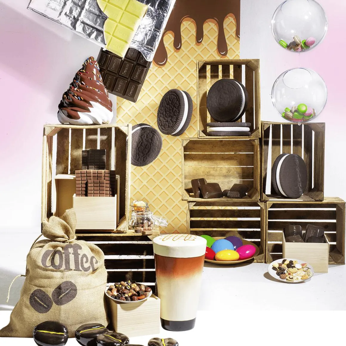 Muñeco De Comida XXL Cocoa Biscuit 30 Cm