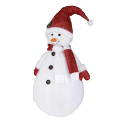 Muñeco De Nieve XL De Poliéster De 120 Cm
