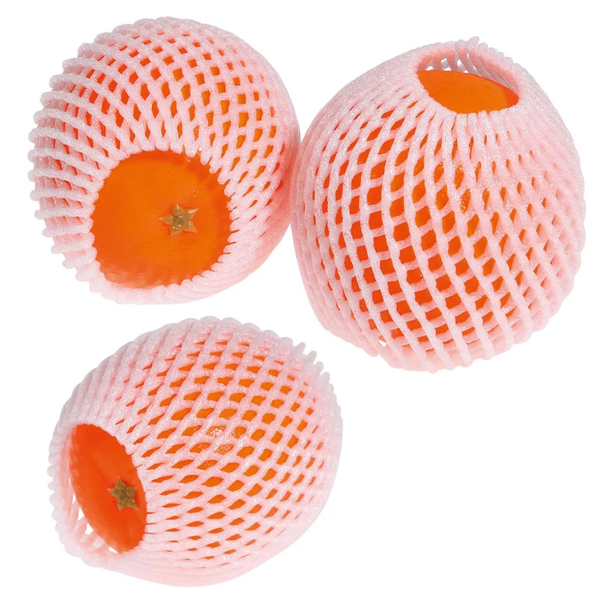 Naranjas En Red Réplica Alimentaria 9 Cm, 3 Uds.