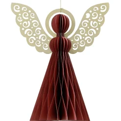 Ángel Deluxe De Papel De Nido De Abeja 20 Cm