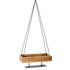 Obelisco Deco "Abeto" 15,5 X 35 X 78 Cm Naturaleza