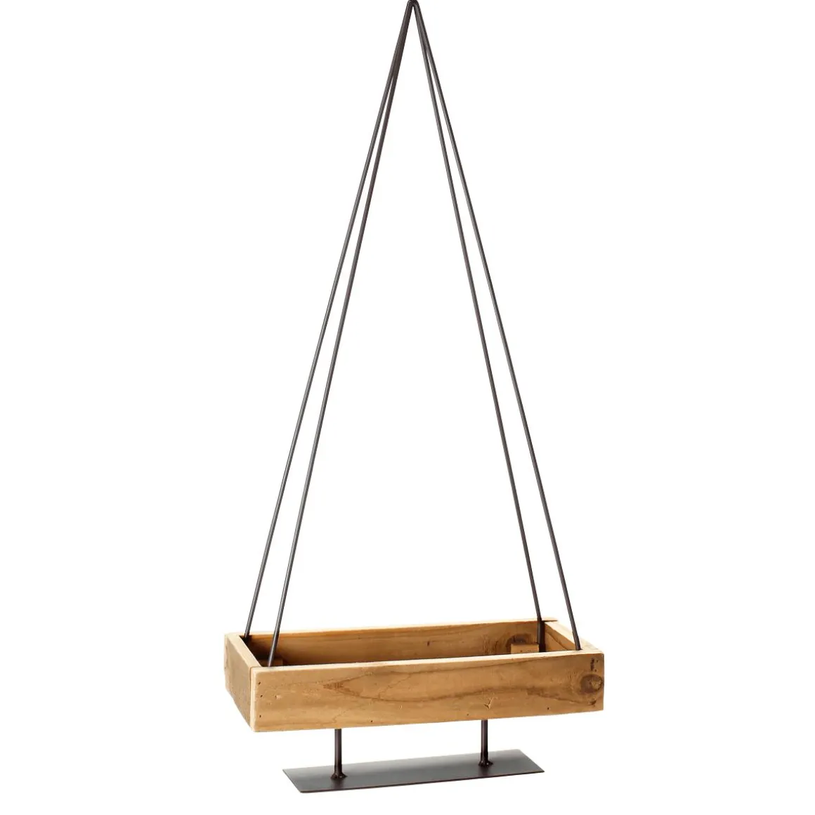 Obelisco Deco "Abeto" 15,5 X 35 X 78 Cm Naturaleza