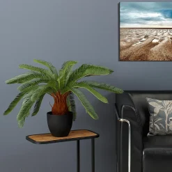 Palmera Artificial Cycas En Maceta Lista 65 Cm