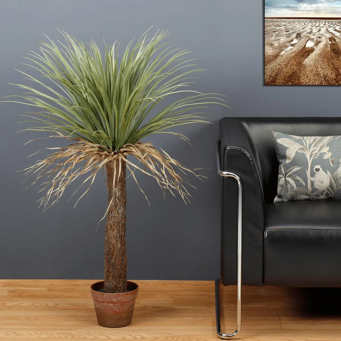 Palmera Yuca Artificial "salvaje" En Maceta 110 Cm