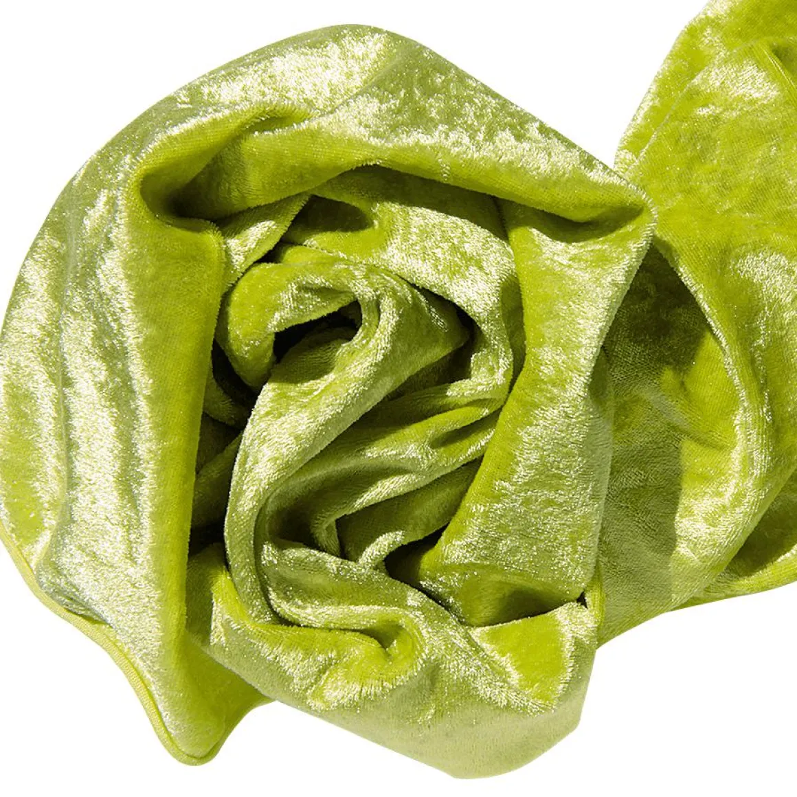 Pana Aterciopelada Anchura 150 Cm, Verde Lima