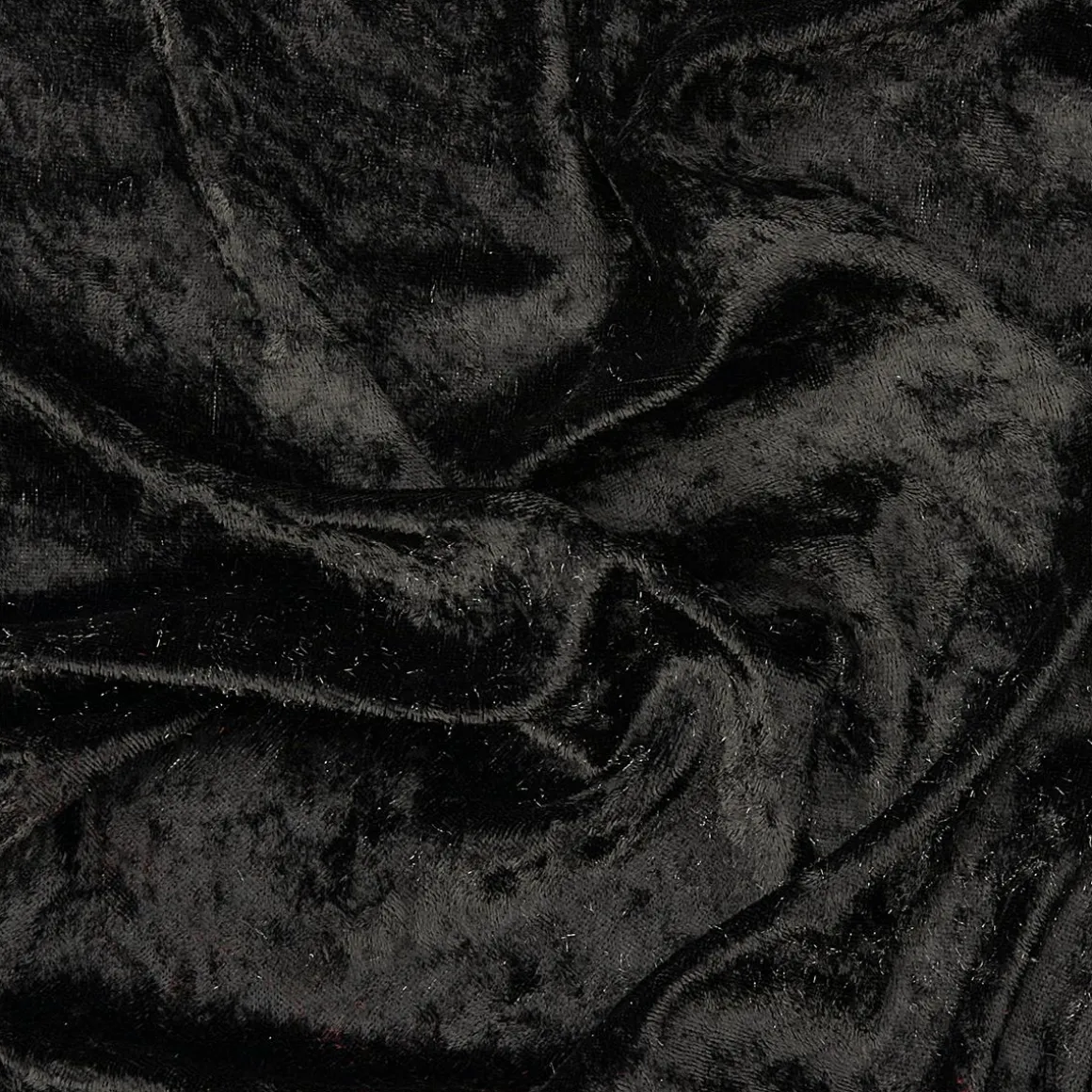 Pana Aterciopelada, Anchura: 150 Cm, Color Negro
