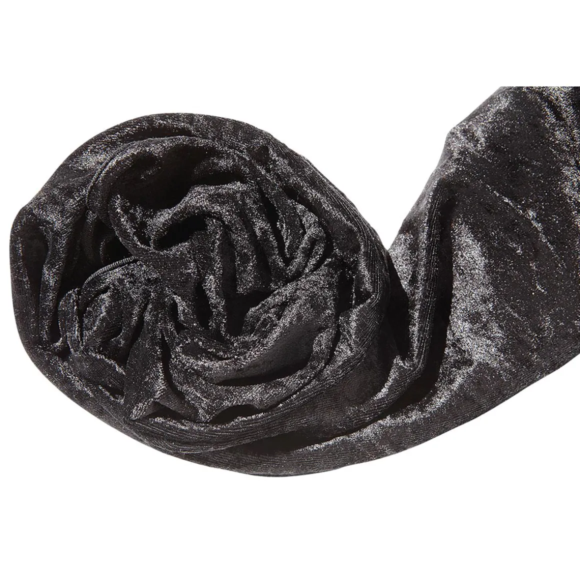 Pana Aterciopelada, Anchura: 150 Cm, Color Negro