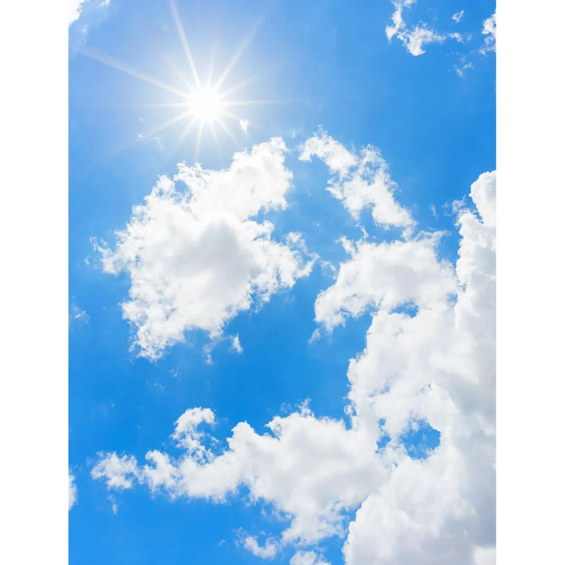 Pancartas De Tela XL Sunny Sky 150 X 200 Cm