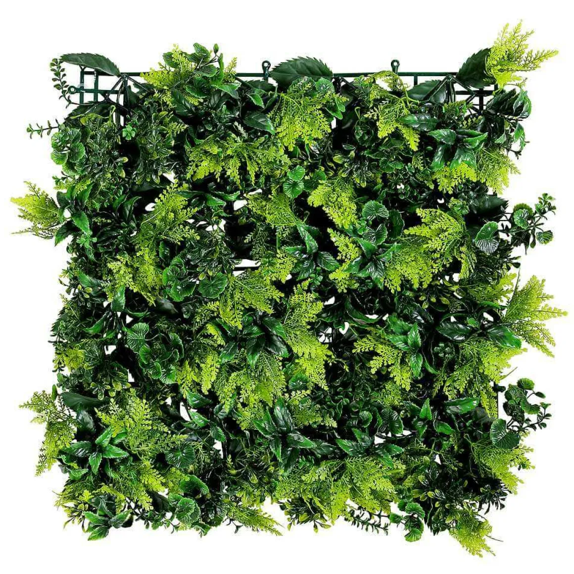 Panel De Plantas Verdes Artificiales, 50 X 50 Cm