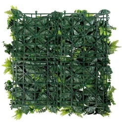Panel De Plantas Verdes Artificiales, 50 X 50 Cm