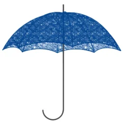 Pantalla 3D Azul De Malla De Fibra 75 Cm