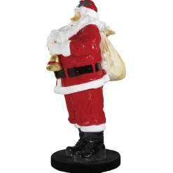 Papá Noel De Fibra De Vidrio 180 Cm