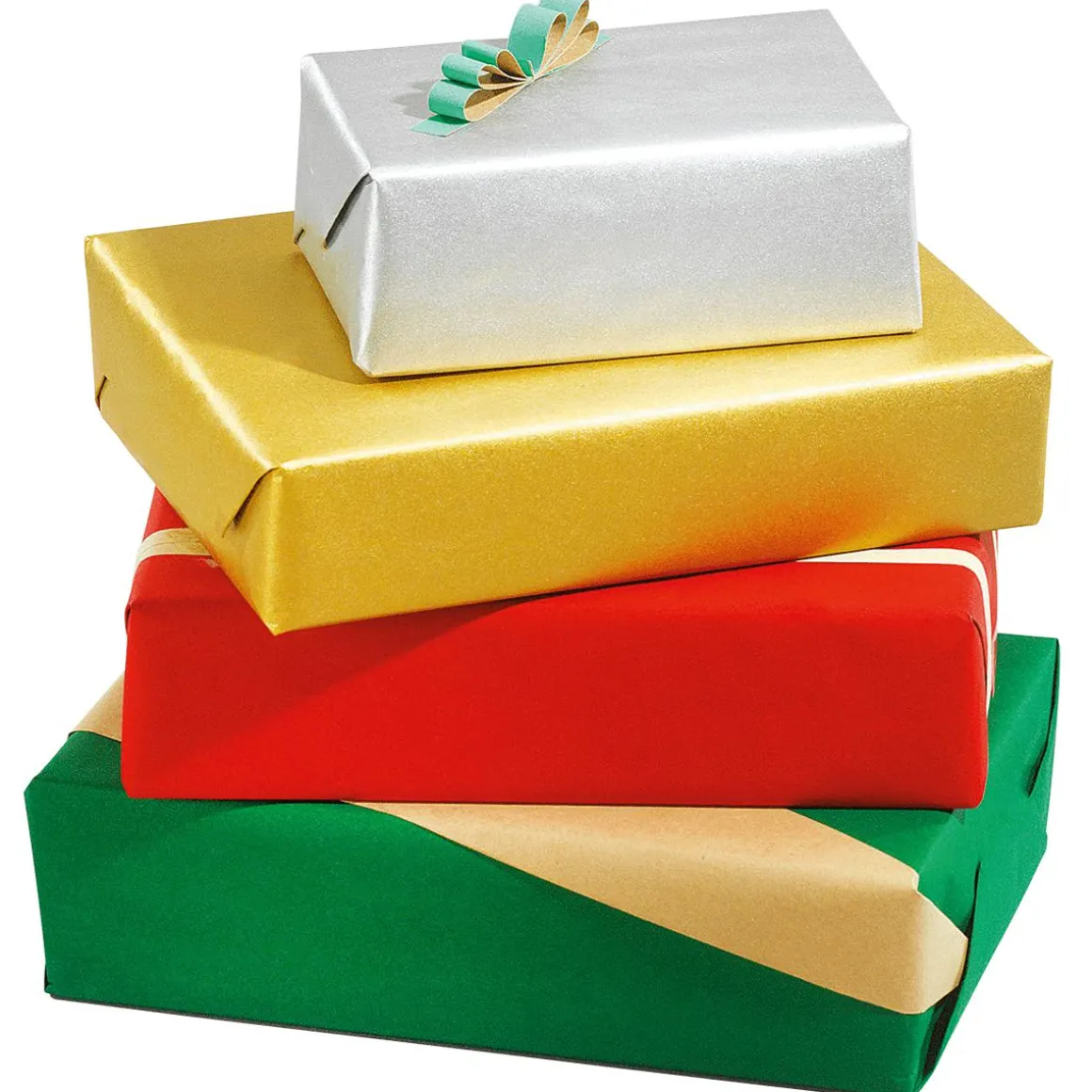 Papel Kraft Liso Reciclado - Bobina De Papel De Regalo De 50 M