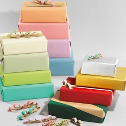 Papel Kraft Liso Reciclado - Bobina De Papel De Regalo De 50 M
