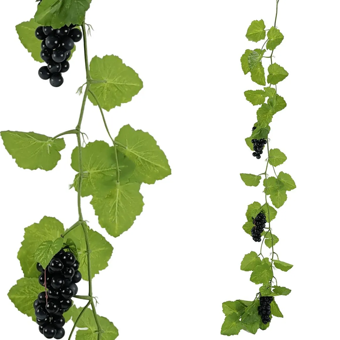 Parra De Hoja De Parra Con Uvas 180 Cm