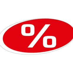 Pegatina "%"