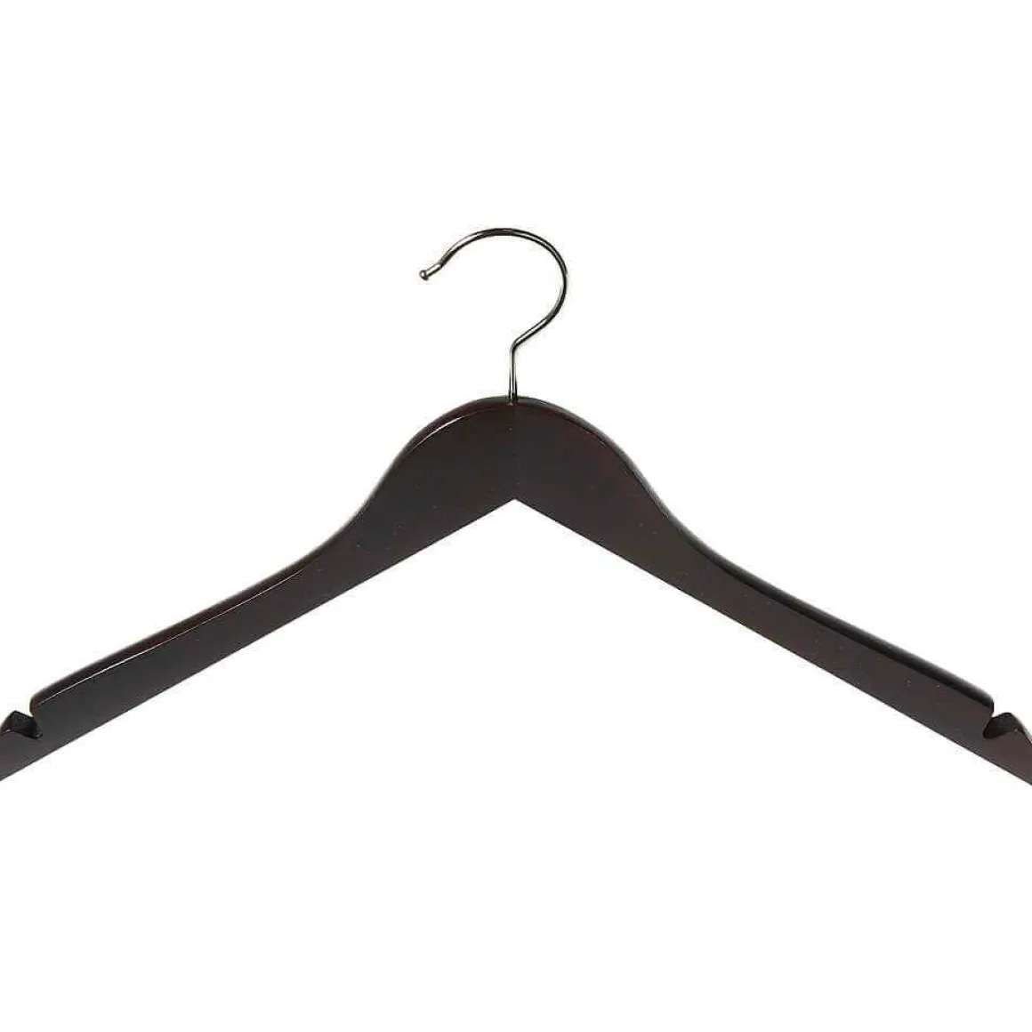 Percha De Madera Con Muescas, ángulo De 45 Cm Wengué