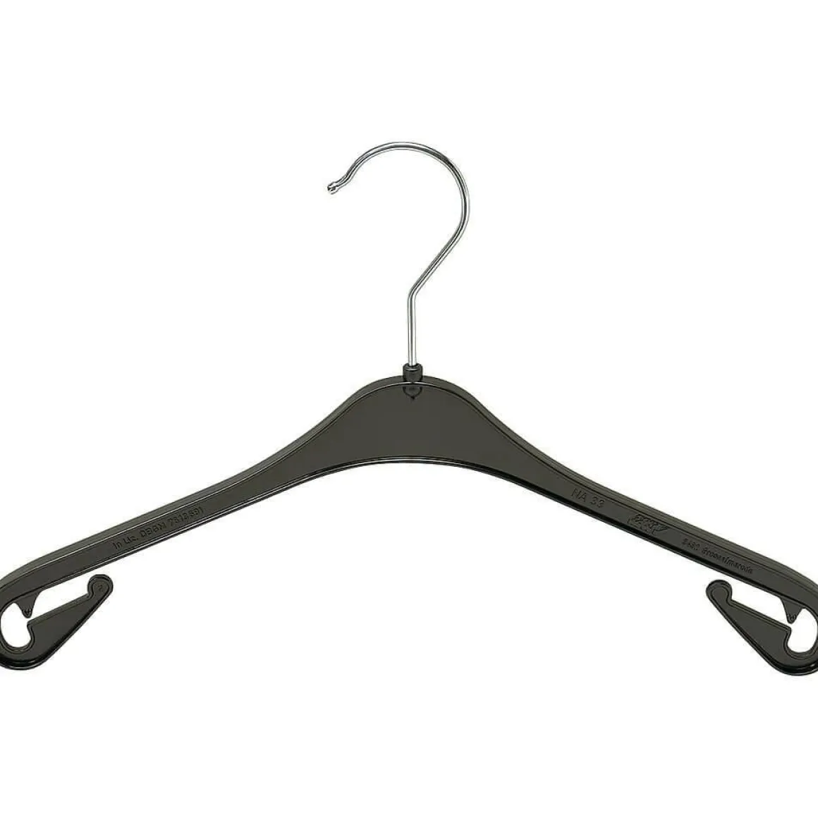 Percha De Plástico, 33 Cm, 1 Caja A'450 Piezas