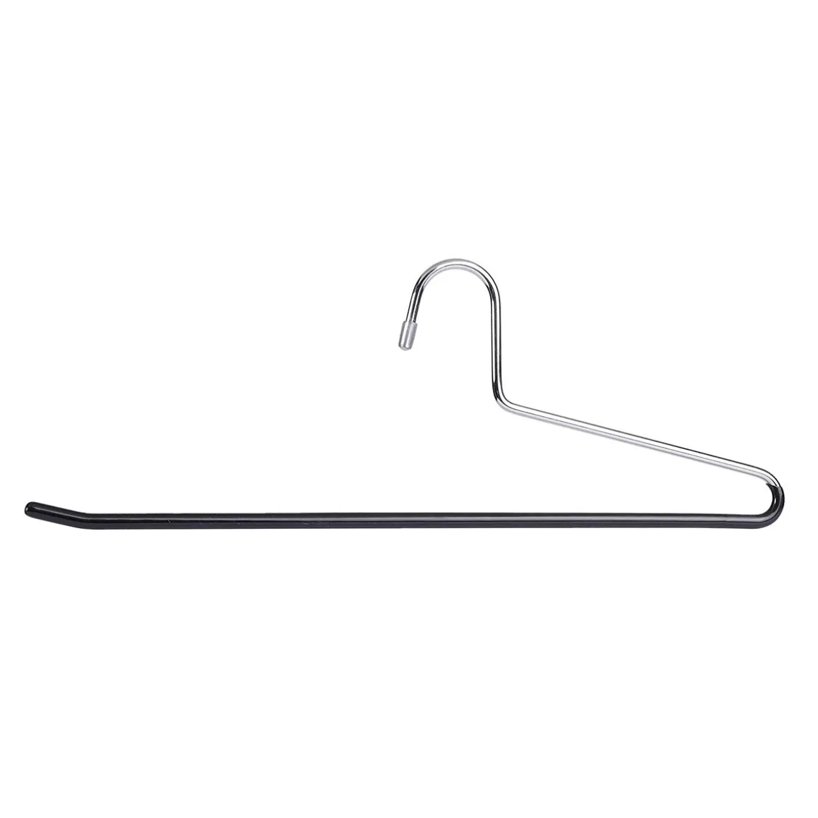 Percha Para Pantalones Antideslizante 35 Cm, Negro,1 Caja A´100 Piezas