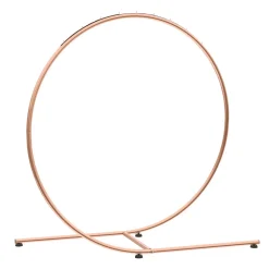 Perchero De Espacio Mediano Redondo Ø 160 Cm, Oro Rosado