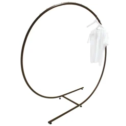 Perchero De Espacio Mediano Redondo Ø 160 Cm, Negro