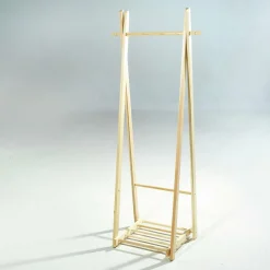 Perchero De Madera, Natural, 153 X 60 Cm