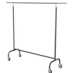 Perchero Rodante MASSIVE Antracita Altura Regulable 150-220 Cm