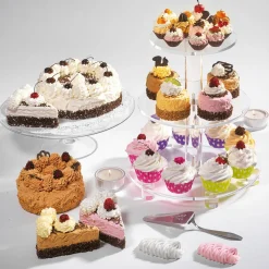 Piezas De Tarta De Frambuesa, Juego De 2 Food Dummies 12 Cm