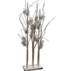 Pino Con Ramas De Luz LED, LED Cálido, 90 Cm
