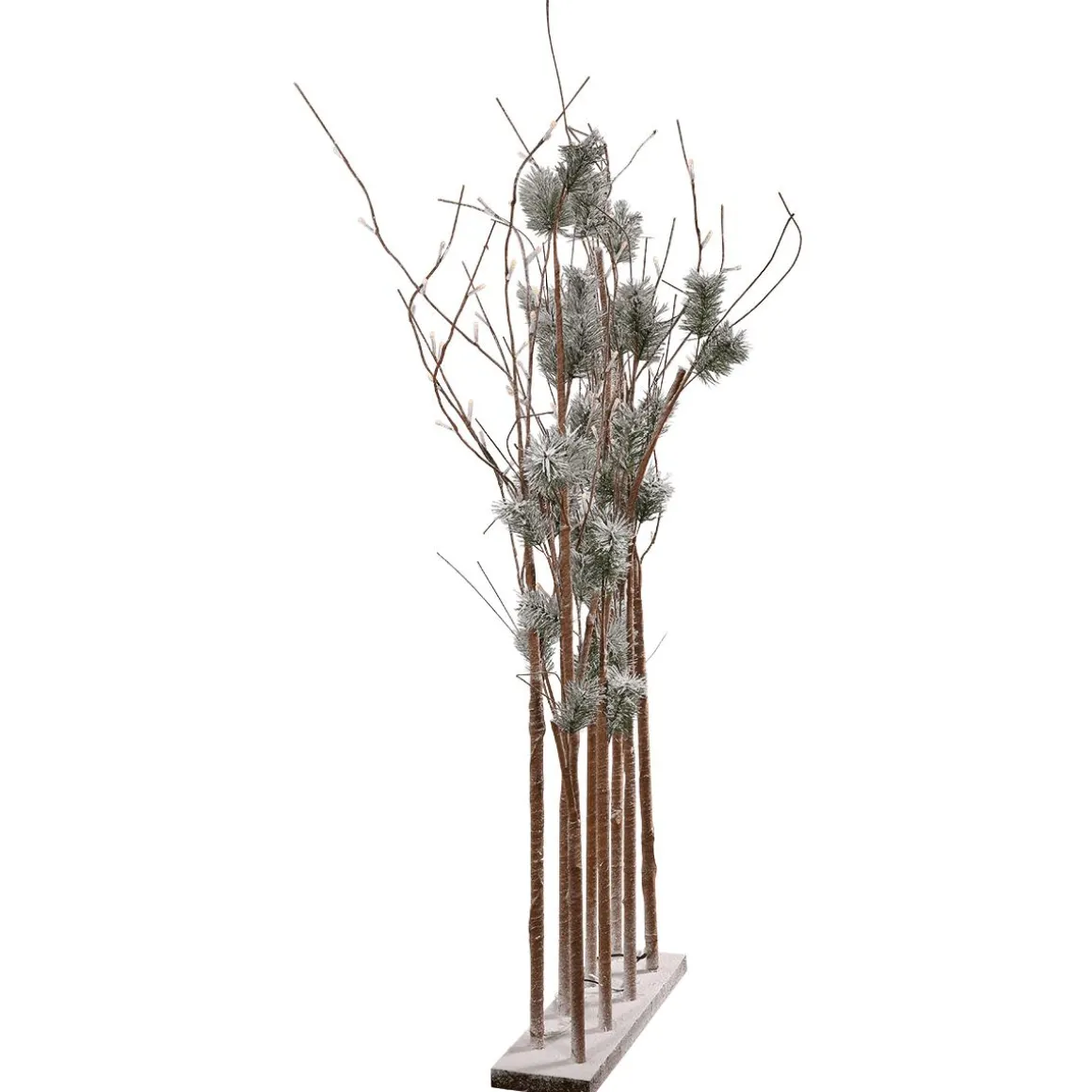 Pino Con Ramas De Luz LED, LED Cálido, 130 Cm