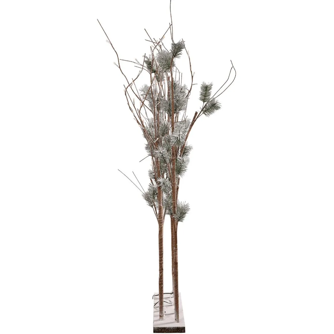Pino Con Ramas De Luz LED, LED Cálido, 130 Cm