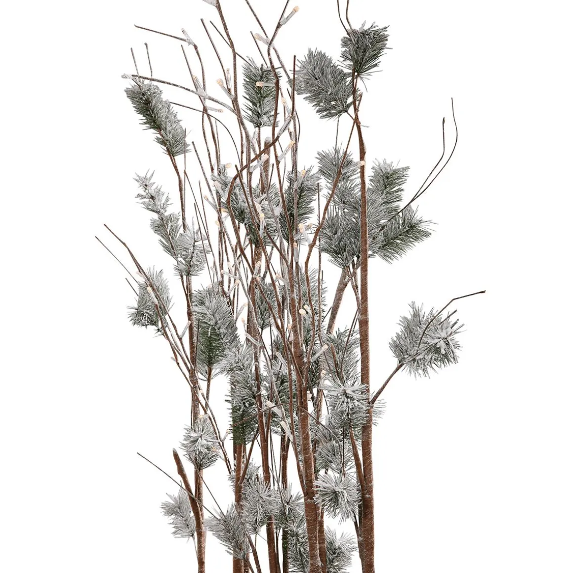 Pino Con Ramas De Luz LED, LED Cálido, 130 Cm