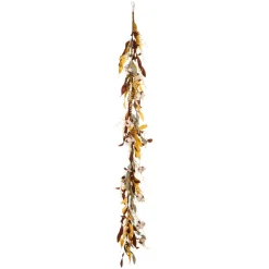 Planta Artificial De Algodón Otoñal Vid 152 Cm