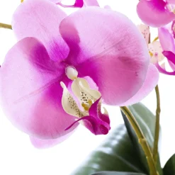 Planta Artificial Orquídea Rosa, 40 Cm